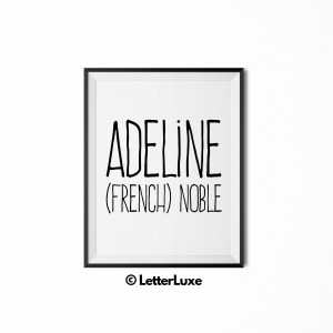 Adeline Definition