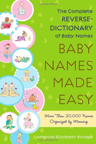 Picture of the book Baby Names Made Easy by Amanda Elizabeth Barden