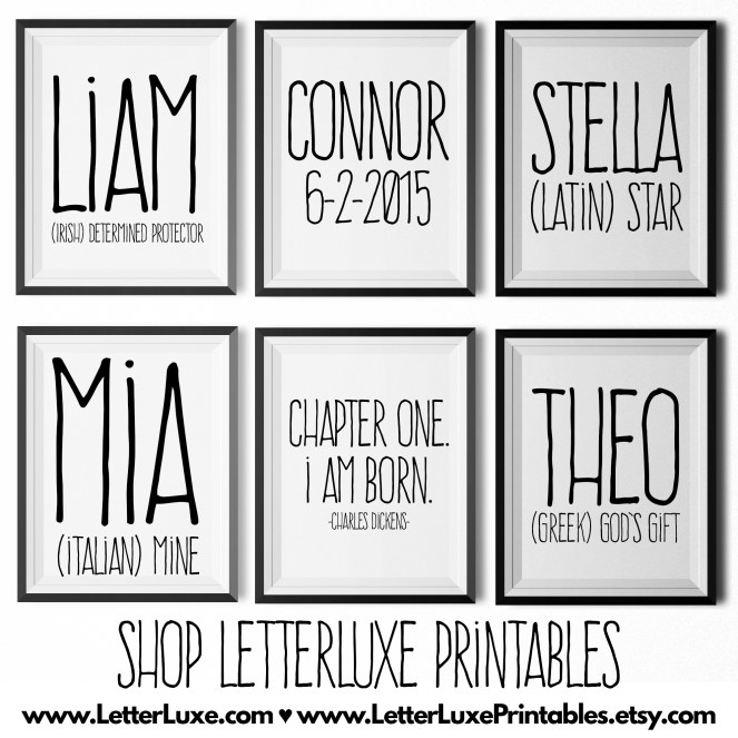 Shop LetterLuxe Printables Online